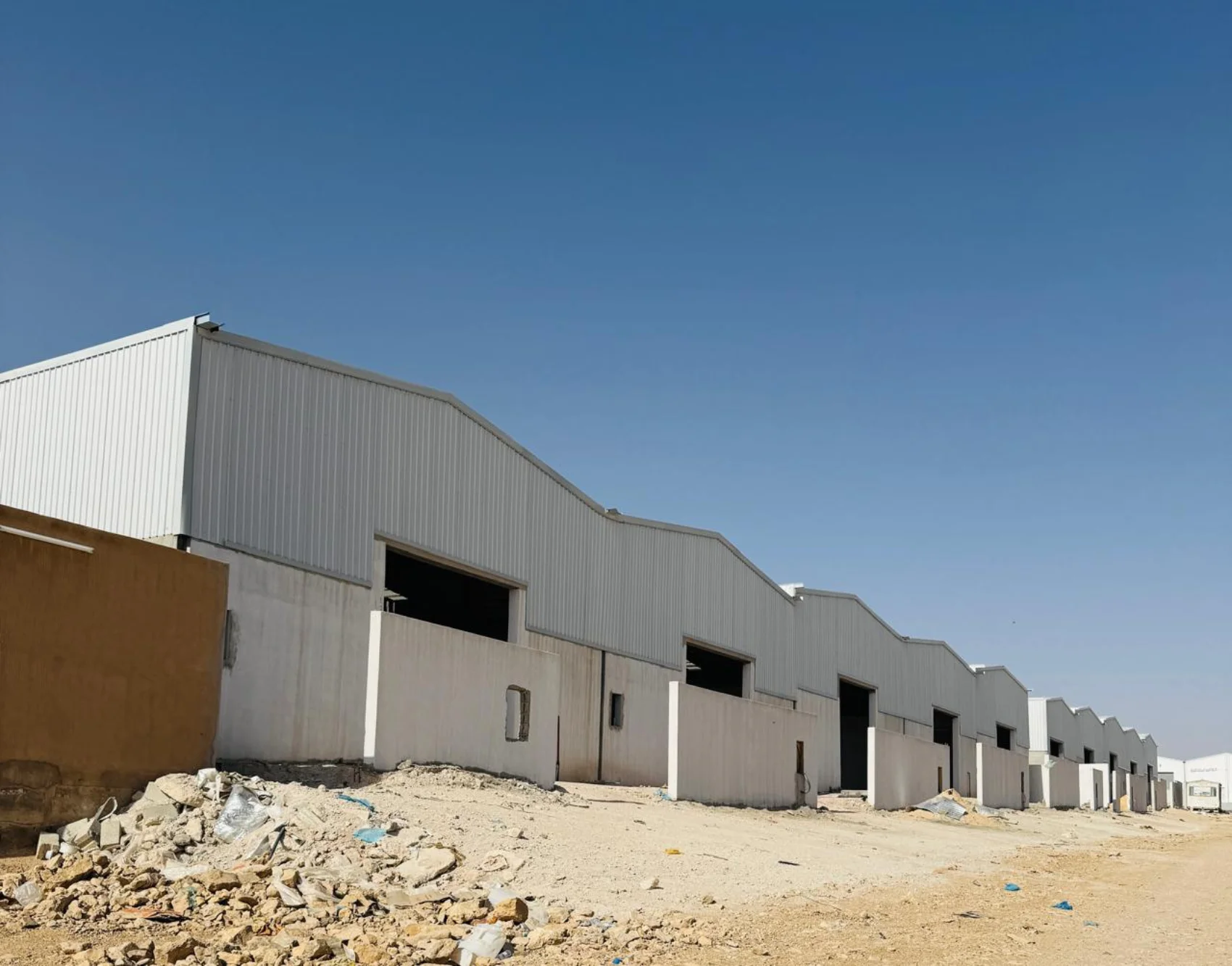 Warehouse and industrial shed project