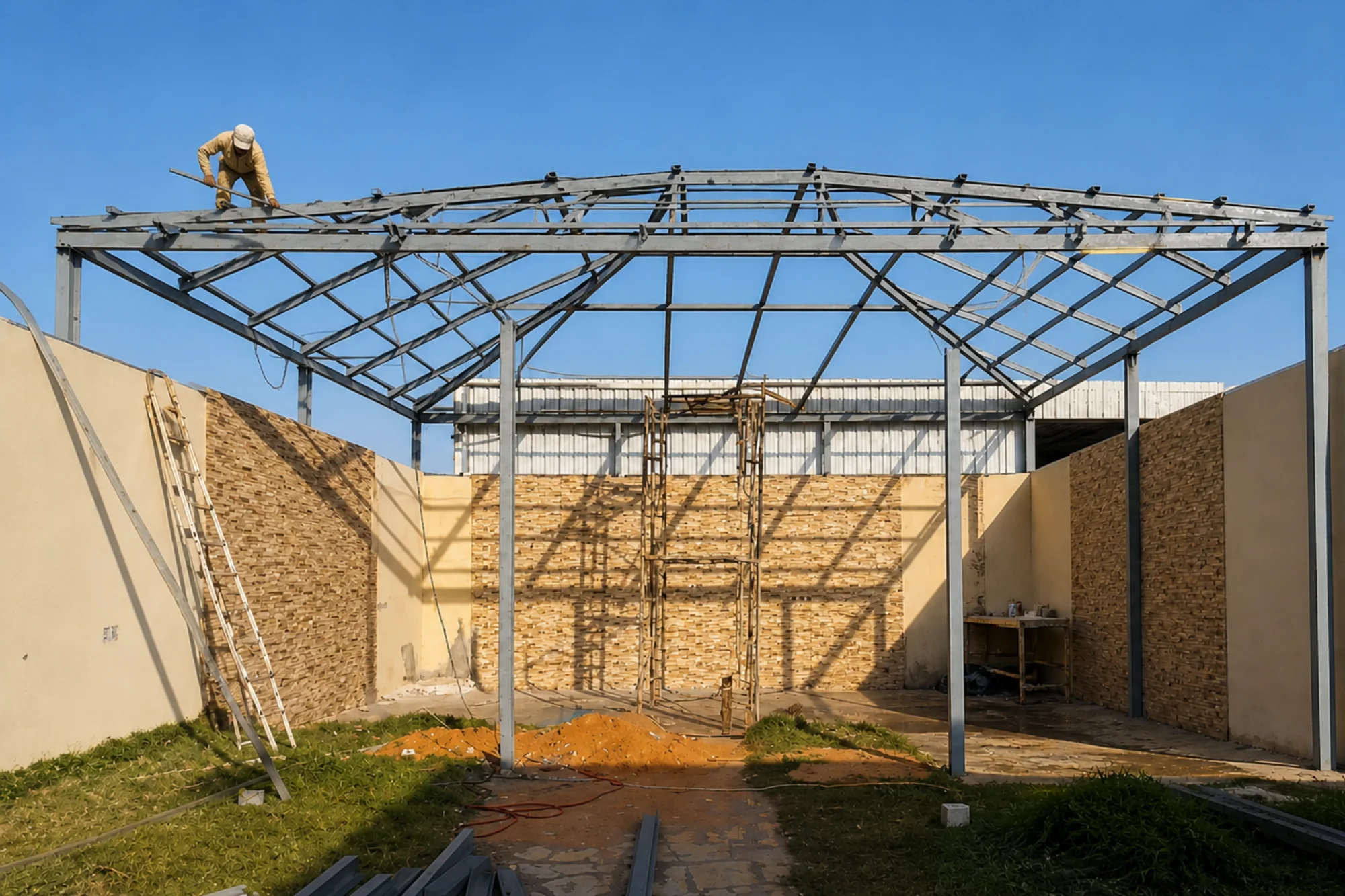 Steel project work